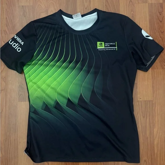 NVIDIA Black and Green jersey - Picture 1 of 2